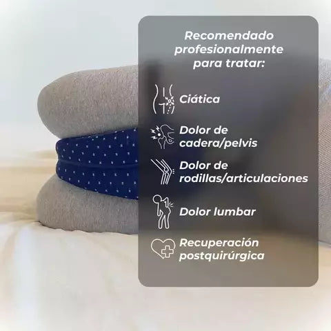 ALMOHADA DE RODILLA PARA EL ALIVIO DEL DOLOR DE ESPALDA