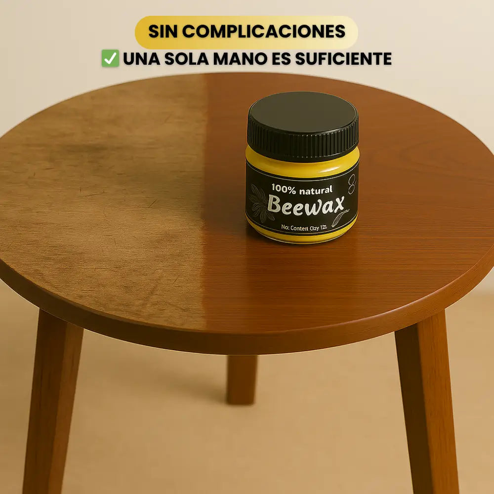 RESTAURADOR DE MADERA DE CERA DE ABEJAS