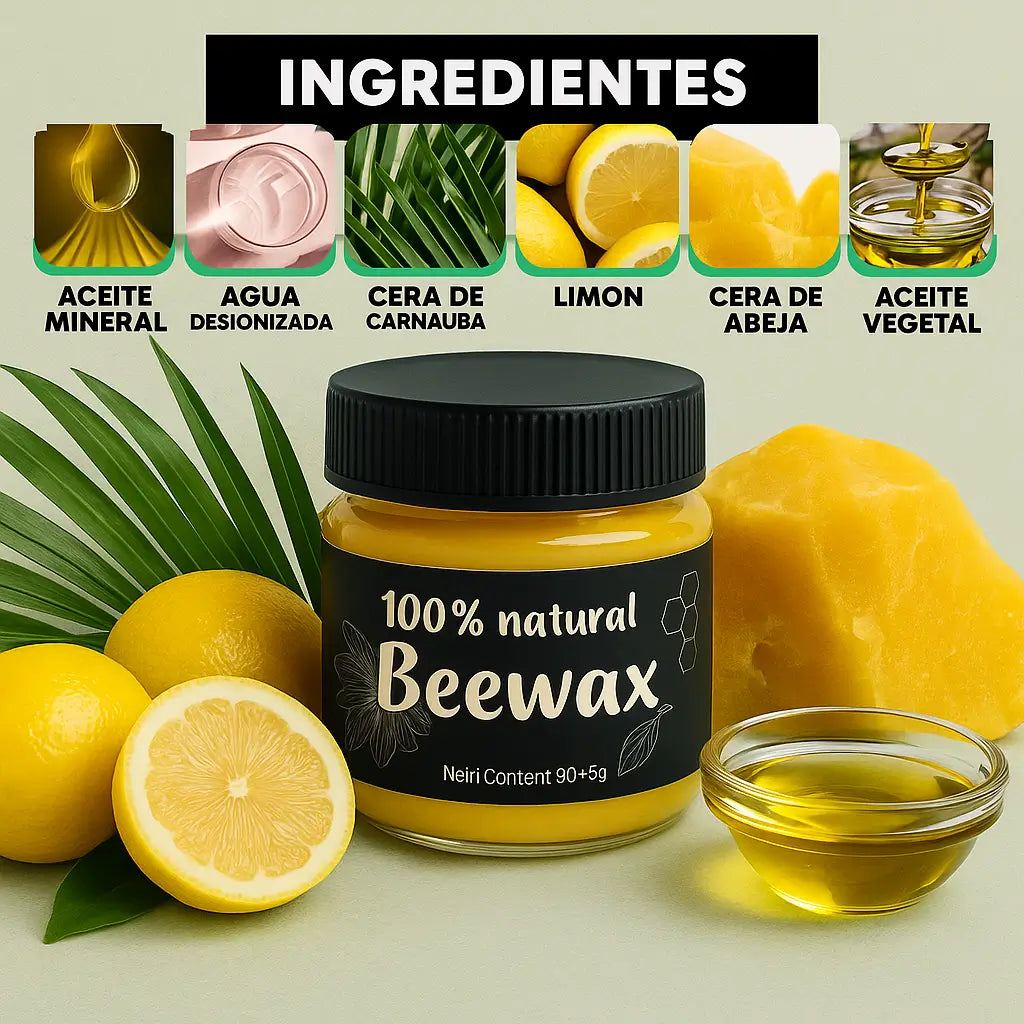 RESTAURADOR DE MADERA DE CERA DE ABEJAS