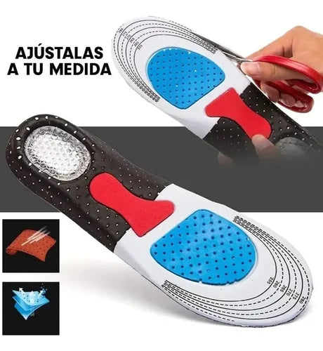 PLANTILLAS ORTOPÉDICAS ALIVIA DOLOR + SEPARADOR DE DEDOS DE REGALO
