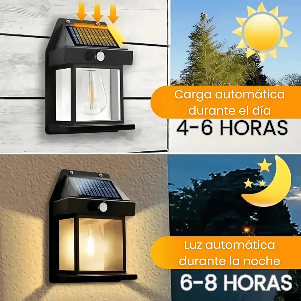 PROMO 2x1: FAROL SOLAR PREMIUM CON SENSOR DE MOVIMIENTO