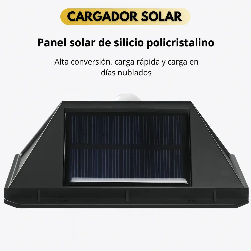 PROMO 3x2: FOCO SOLAR LED CON SENSOR DE MOVIMIENTO