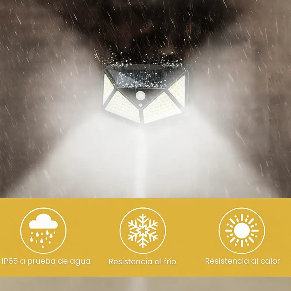 PROMO 3x2: FOCO SOLAR LED CON SENSOR DE MOVIMIENTO