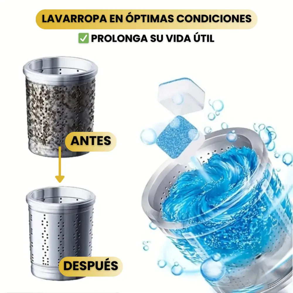 PACK 24 PASTILLAS ANTIBACTERIALES PARA LAVARROPA