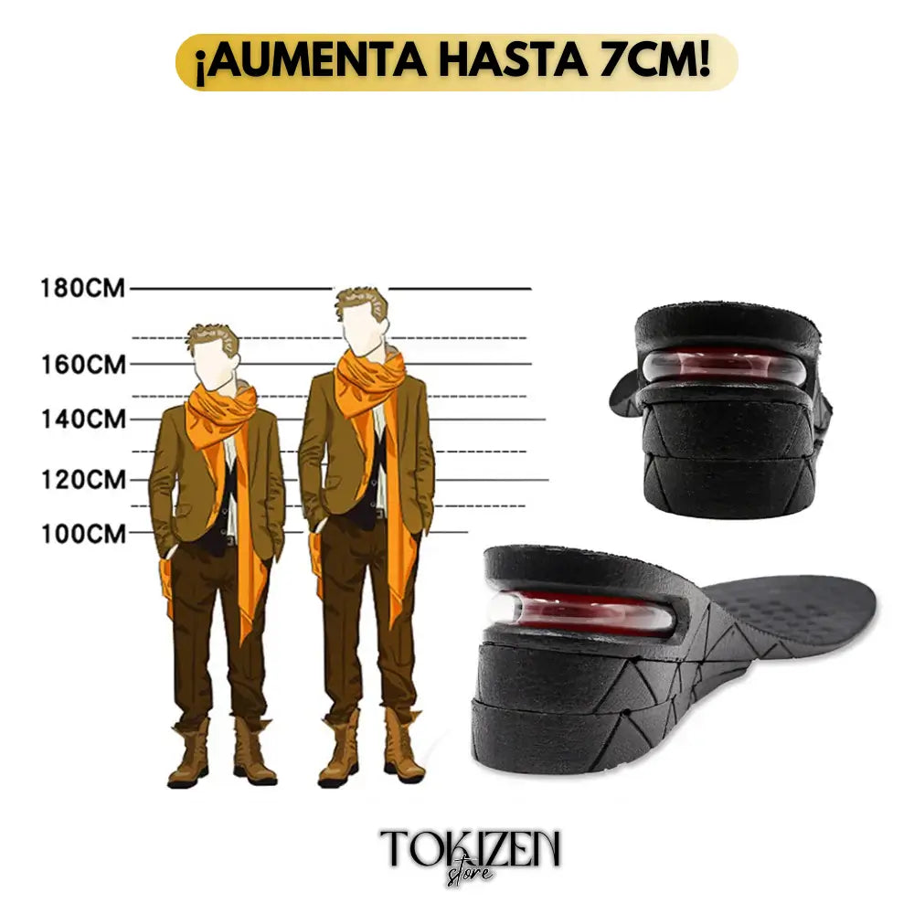 PROMO 2x1: PLANTILLAS AUMENTA ESTATURA UNIVERSALES