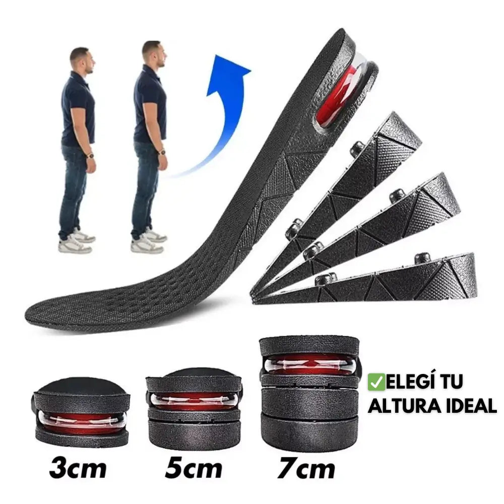 PROMO 2x1: PLANTILLAS AUMENTA ESTATURA UNIVERSALES