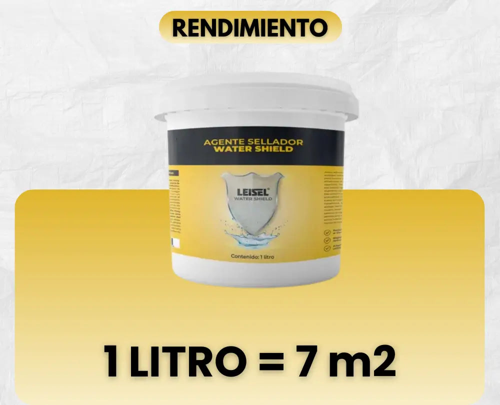 LEISEL SELLADOR IMPERMEABILIZANTE TRANSPARENTE 1 LITRO