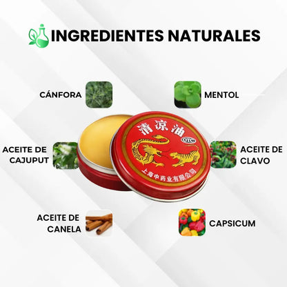 MIRACLE TIGER BALM - POMADA DE ALIVIO ARTICULAR Y MUSCULAR