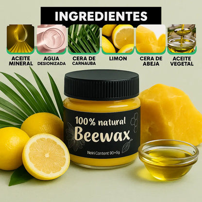 RESTAURADOR DE MADERA DE CERA DE ABEJAS