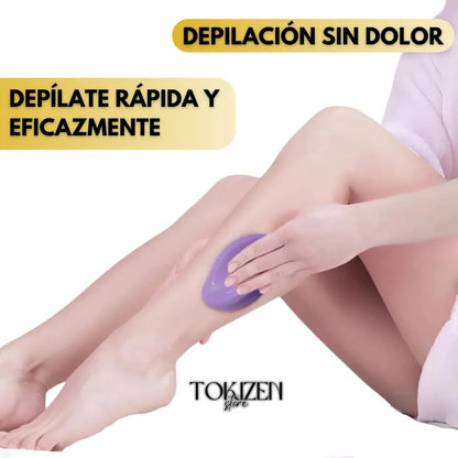 OFERTA EXCLUSIVA: DEPILADORA FACIAL + DEPILADORA DE CRISTAL