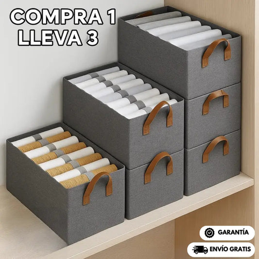 PROMO 3x1: ORGANIZADORES DE ROPA PLEGABLES