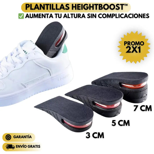 PROMO 2x1: PLANTILLAS AUMENTA ESTATURA UNIVERSALES